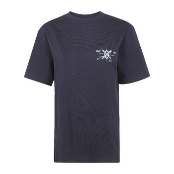 [해외] [해외배송] 데일리 페이퍼 EVOLUTION 하프 슬리브 티셔츠 2610010 BLACK