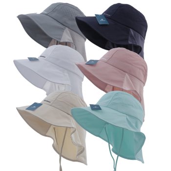 햇빛차단 남녀 단체 등산 모임 작업용 경량 뒷목가리개 아웃도어 벙거지/CL-B175