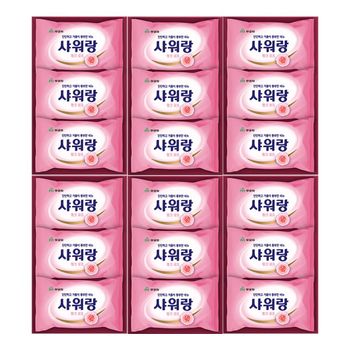 무궁화 샤워랑 핑크로즈 비누 130g X 18개