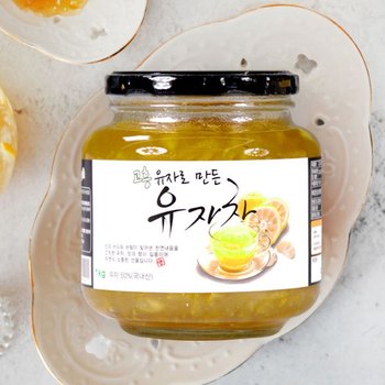 에덴 고흥유자차 정백당 1kg x 8병 유자청
