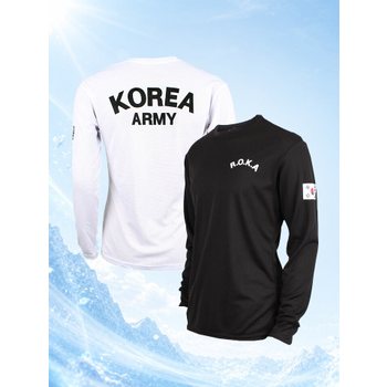 로카티 ROKA 긴팔 KOREAARMY 군인 군대 반티 PX 티셔츠
