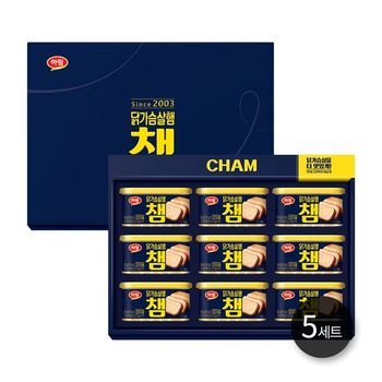 명절선물세트 닭가슴살햄 챔 오리지널1호 5세트 _P346594250