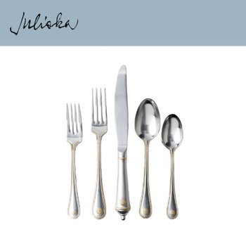 [해외] Juliska 베리앤뜨레드 Berry and Thread 5pc Setting - Bright Satin/ Gold (2인조 / 10p)