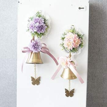 조화 JIR438Z9 황동 스타일 도어벨 다알리아 1P 고품질 가게 카