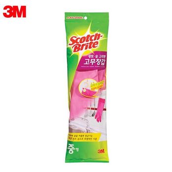 3M ILB970I1 스카치브라이트 고무장갑 황토숯 고리형 중