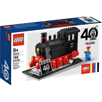 [해외] LEGO 40주년 한정판 40370 증기기관 (188개 조각)