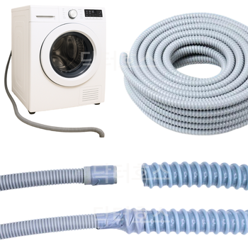 닥터호스 삼성 건조기 배수 호스 연결 연장 DV90M53B0QV 호환 호수 1미터