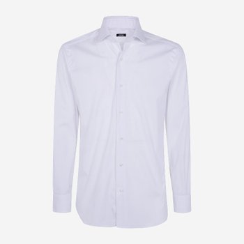 [해외] [해외배송] 바르바 클래식 스트레치 포인트 칼라 셔츠 I1U13P01PZ2700U WHITE