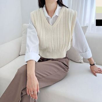 CAT EQ20QM27 1060 여자탄탄 브이니트 조끼베스트 여자상 GWM