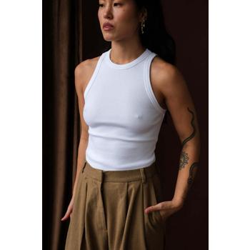 [해외] soldout.nyc 민소매 티셔츠 품절.Nyc 기본이 아닌 탱크탑 화이트