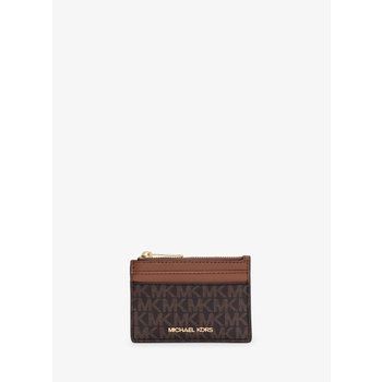 [정가 300000원] 젯 셋 트래블 스몰 로고 패턴 캔버스 카드 케이스 35S5GTVD1B200