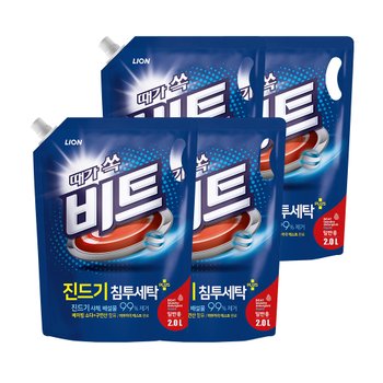 비트 진드기 액체세제 일반용 2L 리필 x 4개