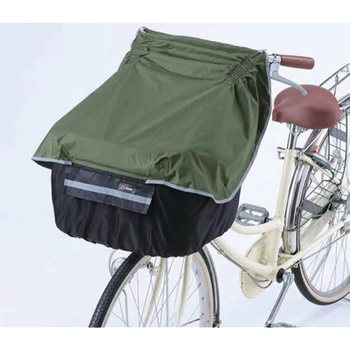 [해외] 카와주 제작소 자전거 무릎을 비로부터 보호하기 전 바구니 커버 KW-320KH 카