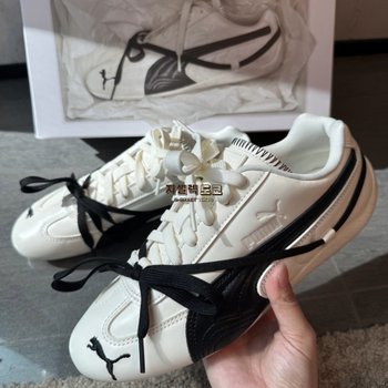 [해외] 푸마 블랙핑크 로제 스피드캣  웜 화이트 404390-01