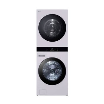 LG전자 오브제 워시타워 WL22MMHU 크림그레이 세탁25kg 건조22kg
