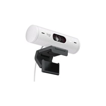 로지텍코리아 BRIO 500 FULL HD 화상 웹캠 컴퓨터 카메라 (정품) (오프화이트)