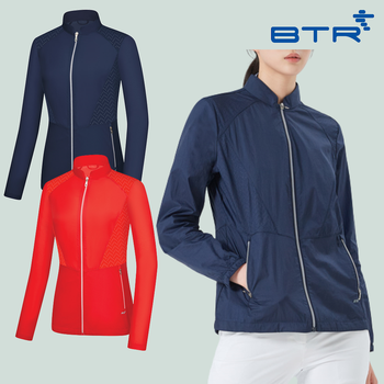 [비티알] 슈하이W 여성 여름 골프 펀칭 경량 자켓 일상복 (BTJ0657W)