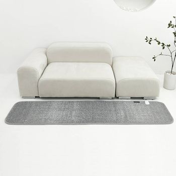 전자파없는 카본 탄소 전기매트 4인용 5인용 쇼파 50x180 원적외선 전기장판 거실 온열 러그