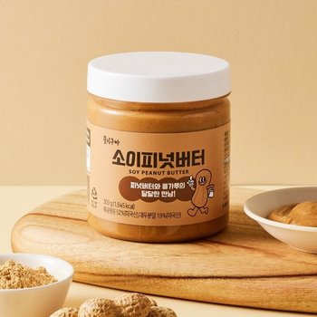G[꿀이구마] 저당 스테비아 소이 피넛버터 인절미맛 300g