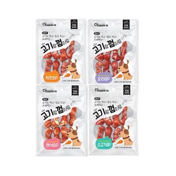 고기랑 DA44LF72 껌이랑 8p X10개 강아지 고기껌 간식 펫 푸드