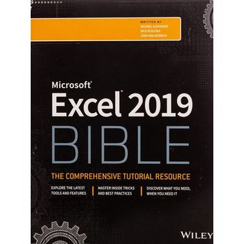 Excel 2019 Bible