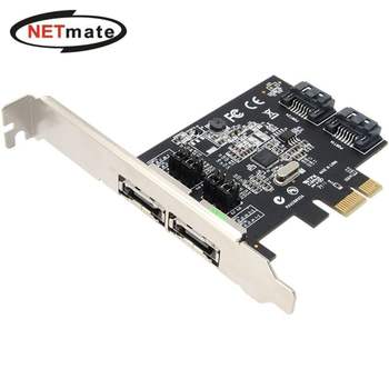 SATA3(eSATA) 2포트 PCI Express 카드(Asmedia)(슬림P 네트워크용품 랜용품 pc용품 pc주변기기