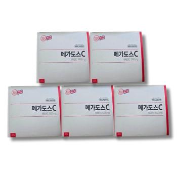 고려은단 메가도스C 비타민C 1000mg X 180포 5박스 (S51595516)