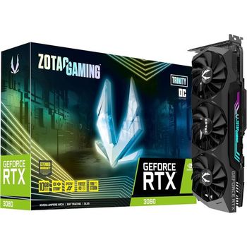 [해외] 영국 조텍 그래픽카드 ZOTAC GeForce RTX™ 3080 Trinity OC LHR 10GB GDDR6X 320-bit 19 Gbps P