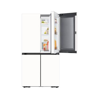 삼성전자 비스포크 AI 냉장고 4도어 902L 에센셜 화이트 RM70F90M1ZD