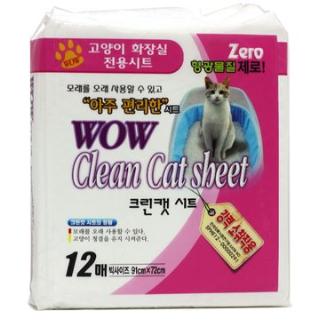 와우 크린캣 시트 12매