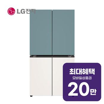 LG 디오스 오브제컬렉션 매직스페이스 냉장고 870L T873MTE111 렌탈 60개월 월 74000원