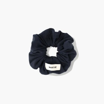 PQJ MFG45CAC501NVY W BASIC COTTON SCRUNCHIE navy