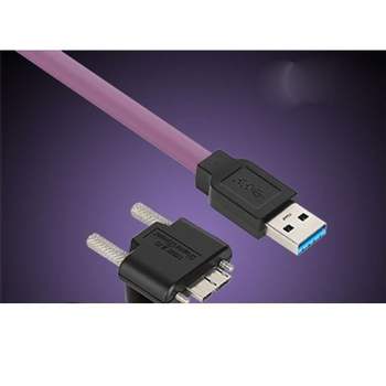 커넥터 케이블 변환 AM MicroB USB3.0 2M R 2m리피터 산업용카메라케이블 외장하드케이블
