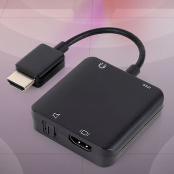 HDMI 오디오 디임베더 영상음성분리 오디오추출 음성추출 영상기기 오디오분리기 HDMI오디오