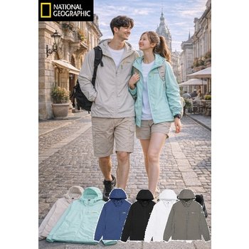 내셔널지오그래픽 월리스 후드 풀집업 바람막이 N262UJP010