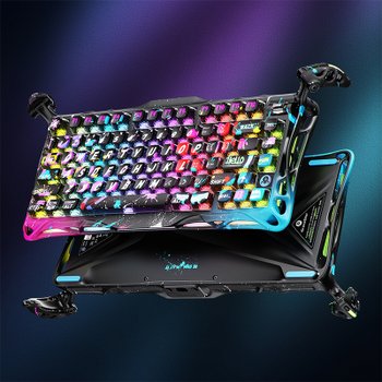 그라바스타 머큐리 V75 Pro 자석축 기계식 키보드 네온 그래피티 1년보증AS