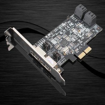 SATA3 PCI Express 카드 sata확장카드 2포트 홈네트워크 PCI-E sata카드 SATA2포트 통신자재