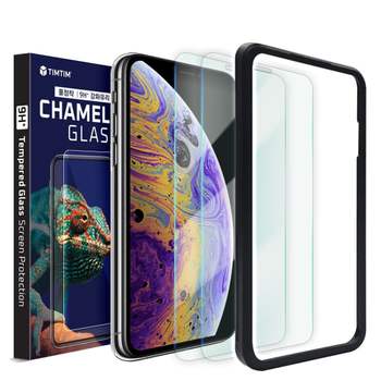 팀팀 아이폰 14 Pro Max 강화유리 보호필름 2매