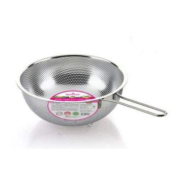 퀸센스 ZPL241M4 채반 거름망 건지개 뜰채 건지기 국자 21cm