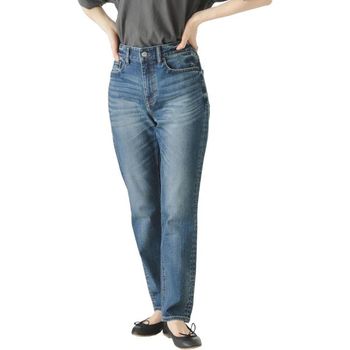 빔즈 라이프 스토어 바이 빔스 B 밍 청바지 헬시 데님 x 비스포크 수거 여성스 여성 바지 242905