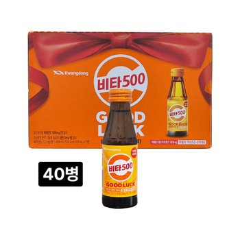 광동제약 광동 비타500 100ml x 40병 비타오백