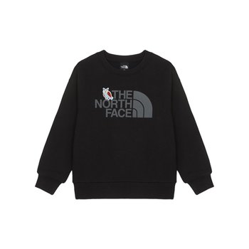 노스페이스 키즈 애니메이트 스웻셔츠 RNM5MR55S-BLK