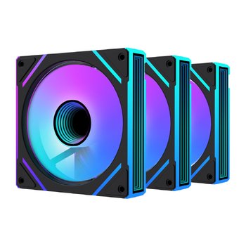 AONE STORM INFINITY PRO-120 ARGB PWM 시스템쿨러 블랙 (3PACK)