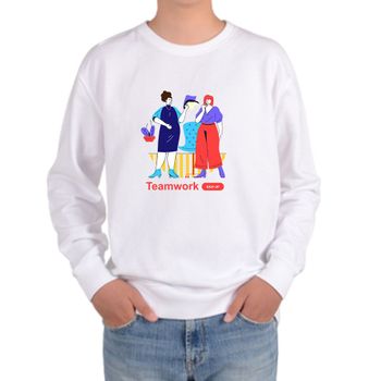 남자맨투맨 프리랜서 온택트 디지털노마드 그림 맨투맨