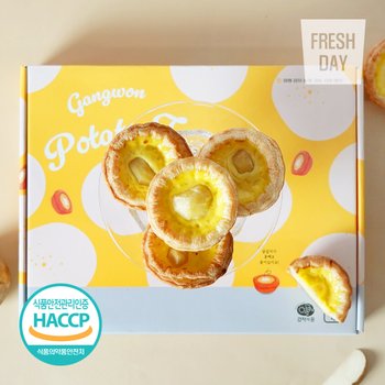 [농협] 겉바속꾸 강원 알감자 에그 타르트 12개*5세트 (60개/선물용)