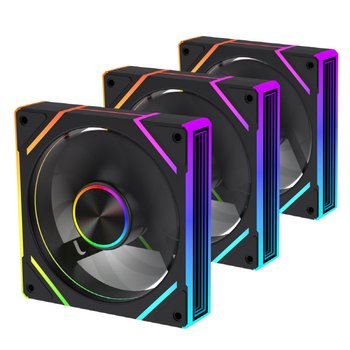 리드쿨 EVO-120 ARGB PWM 시스템쿨러 블랙 (3PACK)