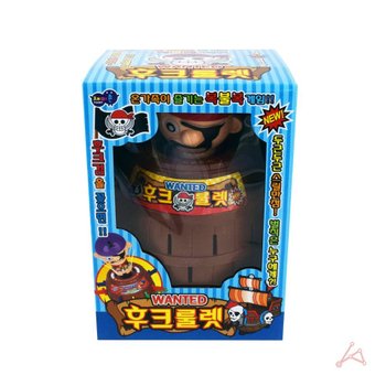 해적 룰렛게임기 단체게임 소형 룰렛 뽑기게 돌림판