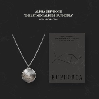 [CD]Alpha Drive One (알파드라이브원) - 미니 1집 [Euphoria] Coin Necklace Ver. (Limited Edition) / Alpha Drive One - The 1St Mini Album [Euphoria] Coin Necklace Ver. (Limited Edition)