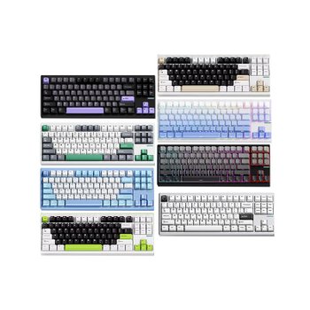 [해외] MCHOSE GX87/GX87 SE 기계식 키보드 알루미늄 객제화 3모드 연결 GASKET 구조 [최신출시]