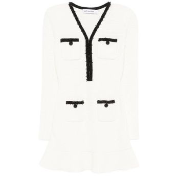25SS 셀프 포트레이트 미디 원피스 RS25087SWHITE DOM 127396585